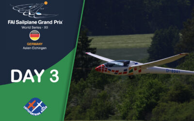 Thrilling air races on the second race day of the Sailplane Grand Prix in Elchingen