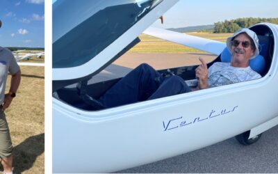 Glückwunsch zu 1000 Kilometer mit dem Segelflugzeug